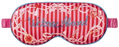 Slip slip pure silk contour sleep mask - welcome aboard